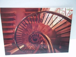 Vista Descendente Escalera Espiral Loretto Capilla Santa Fe Nuevo México Sin Circular - Imagen 1 de 2