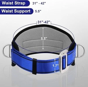 Trsmima Safety Climbing Harness Belt - Positioning Climbing Belt with Waist Pad - Picture 1 of 4