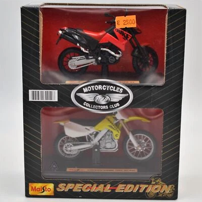 Die Cast "Ktm 640 Duke Ii - Cannondale 2001 Xc400" Motocicletas Coleccionistas C... Foto 1 de 2