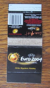 FUNDA CAJA DE CERILLAS DE FÚTBOL: EURO 2004 PORTUGAL CUBIERTA DE CERILLAS VACÍA -B21 - Imagen 1 de 1