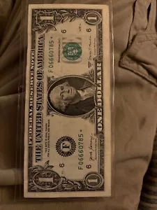 1-of-a kind Unique Serial #’s On $1 usd ‘star note’ - Picture 1 of 1