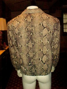 snakeskin jacket for men