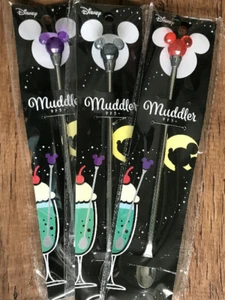 Disney Mickey Mouse Muddler mit Löffel Neu Bar Mixwerkzeug Zubehör - Bild 1 von 9