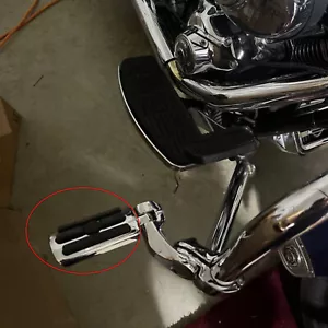 Pair Highway Foot Pegs Pedals For Harley Davidson Street Glide Ultra Limited - Foto 1 di 16