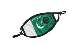 Pakistan Gesichtsmaske mit Tasche / Pakistan Flagge / Pakistan Face Mask Flagge - Bild 1 von 4