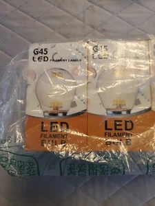[6 Pack] LED  Globe 25W 120V  Equivalent E26 2500K Daylight - Picture 1 of 2