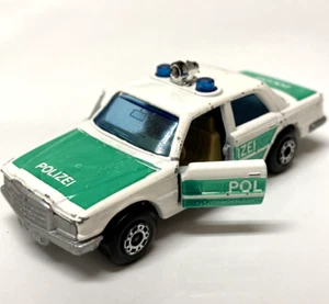 Lesney Matchbox Superfast Mercedes 450 SEL Polizei Car No.56 1979 United Kingdom - Picture 1 of 8