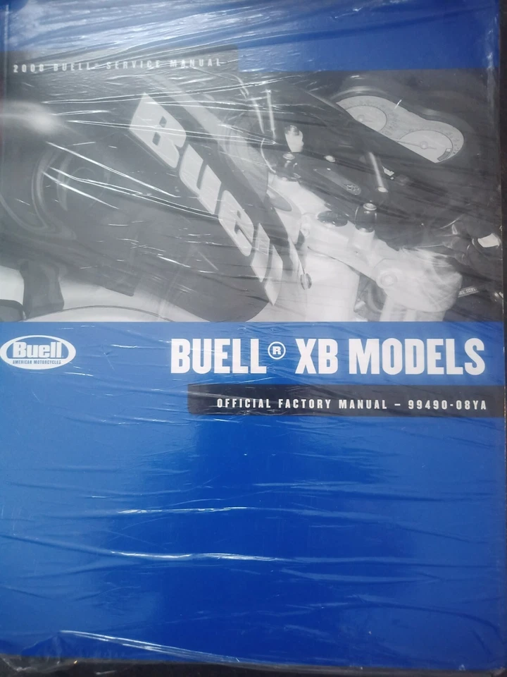 ORIGINAL BUELL XB Service Manual Werkstatthandbuch Englisch OEM 99490-08YA - Bild 1 von 1