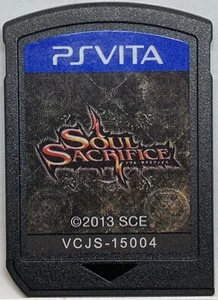 PS VITA Cartridge Soul Sacrifice Japanese Games Sony - Picture 1 of 2