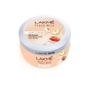 5 PACK LAKME PEACH MILK SOFT CREAM 24HR MOISTURE LOCK (100 GRAM EACH PACK) - Picture 1 of 2
