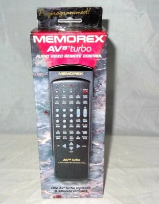 Memorex AV8 Turbo Audio Video Pre Programmed Remote Control New in Box - Image 1 of 4