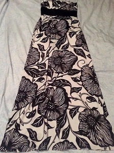 White House Black Market Size 0 Full length Maxi Floral Dress  - Picture 1 of 3