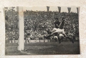 FOTO PHOTO FUSSBALL 1949 UNGARN ITALIEN BUDAPEST GIOVANNINI DEAK - Bild 1 von 2