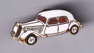 RARE PINS PIN'S .. AUTO CAR CITROEN GARAGE OLD TRACTION BLANCHE EMAIL ~FM