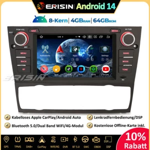 8-Kern DAB+Android 14 Autoradio GPS CarPlay DSP OBD2 für BMW 3er E90 E91 E92 E93 - Bild 1 von 20