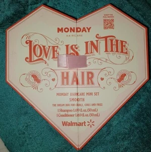 Monday Smooth Shampoo & Conditioner Haircare Travel Size 1.69oz. each Mini Set - Picture 1 of 1