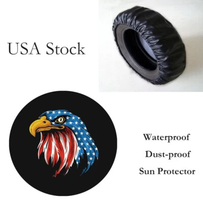 Protetor solar durável Blue Eagle Wheel Tire Covers para reboque de carro caminhão SUV 17" - Imagem 1 de 4