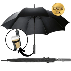 Cupbrella Paraguas Con Soporte Bebida 2x Paraguas Automático XXL 105cm Sturmfest - Imagen 1 de 8