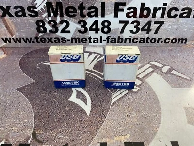 USG Pressure Gauge 30-0-100PSI Conn. 1/4” ANPT LM Size 2.5” Qty 2  - Image 1 of 4