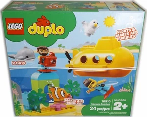 LEGO duplo 10910 Submarine Adventure floats & makes air bubble whale bird - Picture 1 of 2