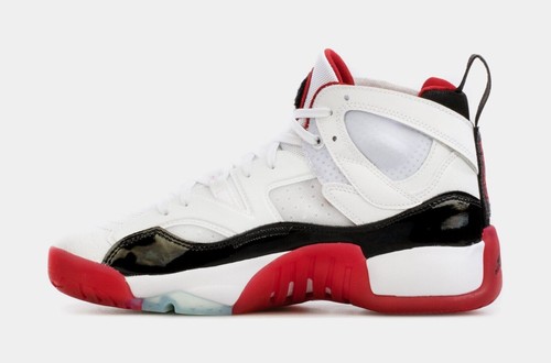 Nike Air Jordan Jumpman Two Trey Scarpe "Bred" Bianco Nero Rosso DO1925 106 Uomo