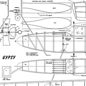Zigeuner (Zigeuner) kostenloser Flugplan von Bill Dean - Bild 1 von 1