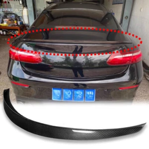 Real Carbon Fiber Trunk Spoiler Wing For 2018-2021 MB E-Class Coupe W238 - Imagen 1 de 7