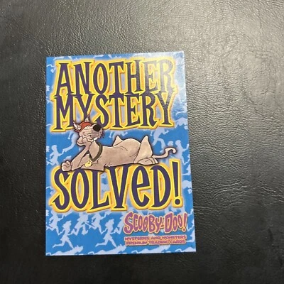 Jb14 Scooby Doo Misterios y Monstruos 2003 Inkworks #65 Otro Misterio Resuelto Foto 1 de 2
