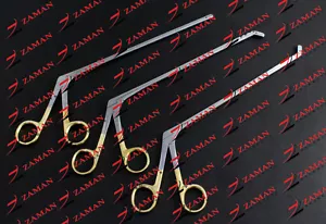 Laminectomy Intervertebral Disc Rongeur Set Down, Straight, Up 4 mm x 22 cm 3pcs - Picture 1 of 3