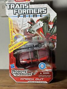 Hasbro 2012 Transformers TF Prime RID Deluxe Class KNOCK OUT FACTORY SEALED