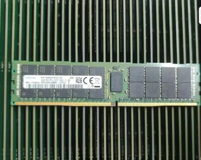 SAMSUNG 64GB DDR4 2933 2Rx4 PC4-23400 M393A8G40MB2-CVF 288pin Server RDIMM RAM - Image 1 of 4