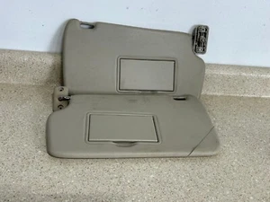 11- 19 FORD FIESTA DRIVER & PASSENGR LH RH SUN VISORS SIDE BEIGE OEM - Picture 1 of 3