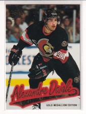 96/97 FLEER ULTRA ALEXANDRE DAIGLE GOLD MEDALLION PARALLEL CARD #G-116