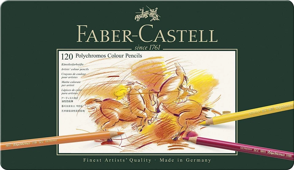 Faber-Castell Polychromos Farbstift - 120 Stück (110011)