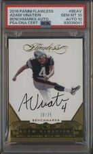 PSA 10 AUTO 10 Adam Vinatieri 2016 Panini Flawless Autograph/25 POP 1/1 Patriots