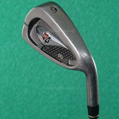 Wilson Staff Di5 Single 6 Hierro Fábrica TaperTech Acero Rígido Foto 1 de 2