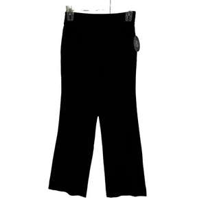 One5One abito donna nero pantalone gamba svasata pull on taglia 6 - Foto 1 di 10