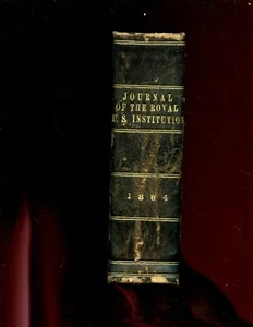 Journal of the Royal United Service Institution, vol - 27, 1884, 1 vol. ,1st - Foto 1 di 5