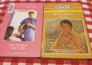 😇 Mills & Boon Hardcover Bulk Lot Rose Green Gill Anderson Ex Library 1985 2005 - Picture 1 of 23