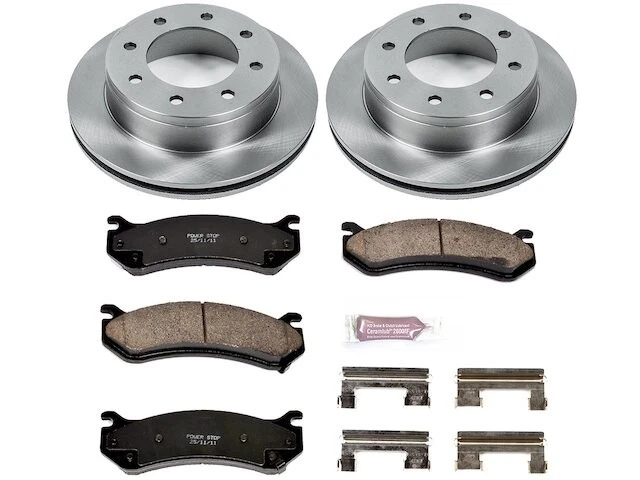 Kit de pastillas de freno trasero y rotor para Hummer H2 2003-2009 2004 2005 2006 2007 SB656CB Foto 1 de 1