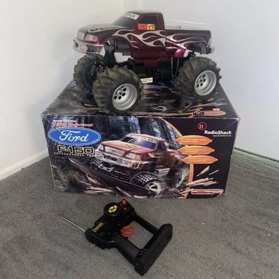 Radio Shack RC Ford F-150 Monster Truck Batteries Charger Radio Control Vintage - Image 1 of 4