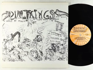 Dimthings - A World Of Segregation/Tunes From The Garbage LP - Thingsflux VG+ - Picture 1 of 2