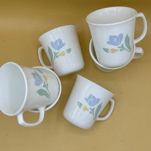 Six Vintage Corelle Coffee Mugs. Friendship  - Picture 1 of 4