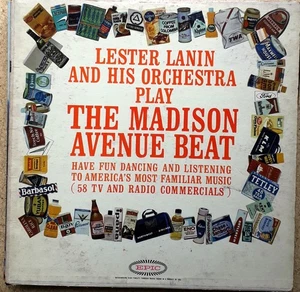 LP LESTER LANIN "Play the Madison Avenue Beat 1961 Original Mono Vinyl Album - Bild 1 von 1