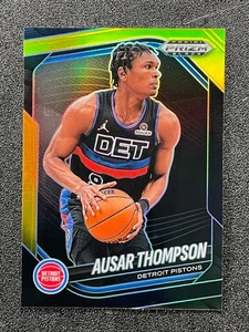 2024-25 Panini Prizm Black Ausar Thompson #90 Black Gold Prizm /5 - Picture 1 of 2