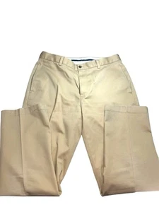 Brooks Brothers Khaki pants mens 34x30 Advantage Chino Clark Tan Cotton Slacks - Picture 1 of 12