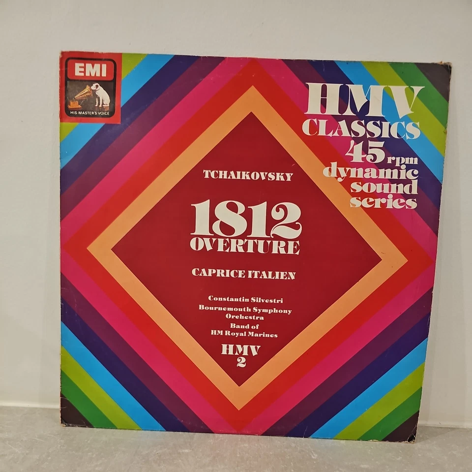 Audiophile Tchaikovsky 1812 Caprice Italien Bournemouth SO Silvestri 45RPM - Image 1 of 2