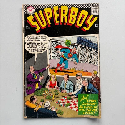 Superboy #140 Meet Lucky Lucifer Story 1960 DC Comics - Image 1 of 4
