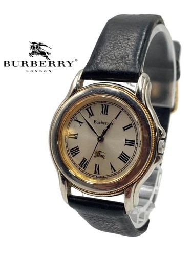 Accessori per orologi in pelle marca Burberry argento 5530 F51723