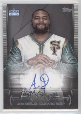 2021 Topps WWE Undisputed Superstar Roster Auto /199 Angelo Dawkins #A-AD Auto - Image 1 of 2